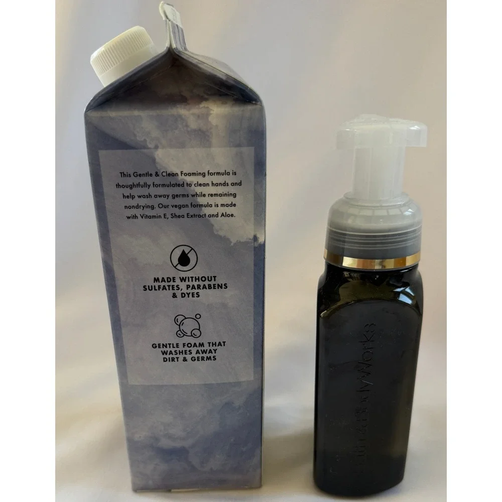 Bath & Body Works Mahogany Teakwood Foaming Hand Soap 8.75oz and 32oz Refill Set